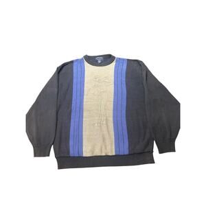 Vintage Sutter & Grant Clothing Golf Sweater Men’s XL Made in USA 100% Cotton